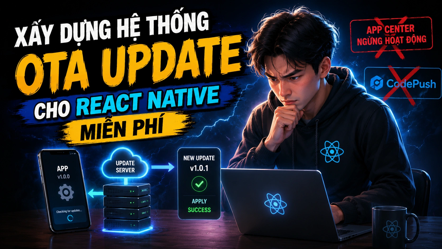 Tôi đã tự xây OTA Update cho React Native bằng Hot Updater và Supabase như thế nào?